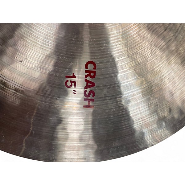 Used Paiste 15in 2002 Crash Cymbal