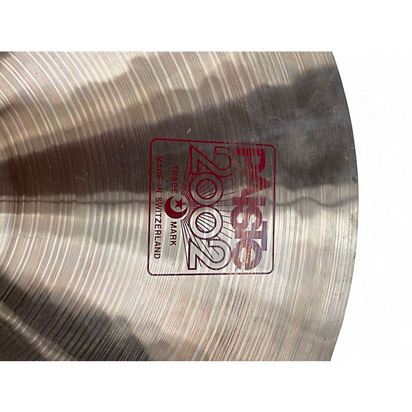Used Paiste 15in 2002 Crash Cymbal
