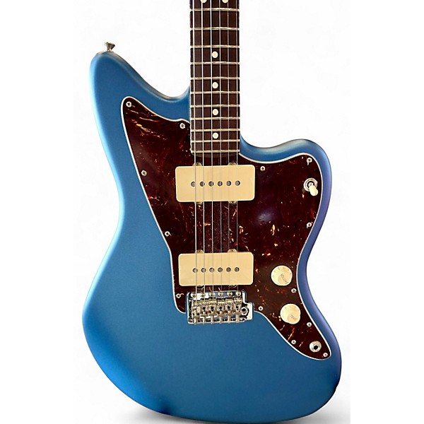 Used 2022 Fender American Performer Jazzmaster Lake Placid Blue Solid Body Electric Guitar