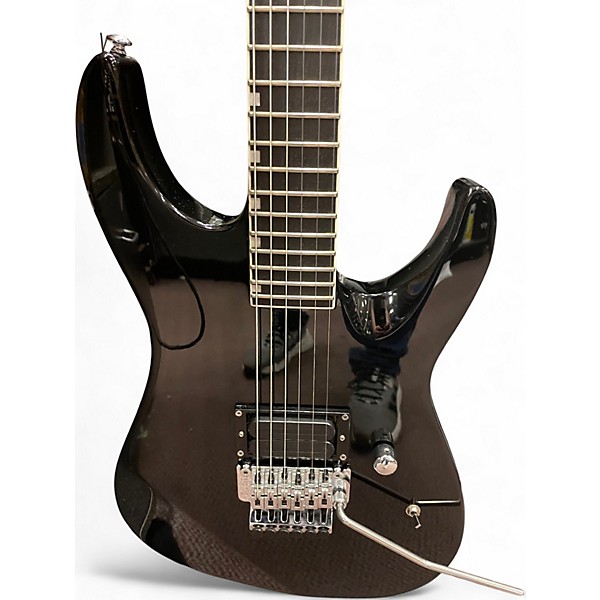 Used ESP M1 CUSTOM Black Solid Body Electric Guitar