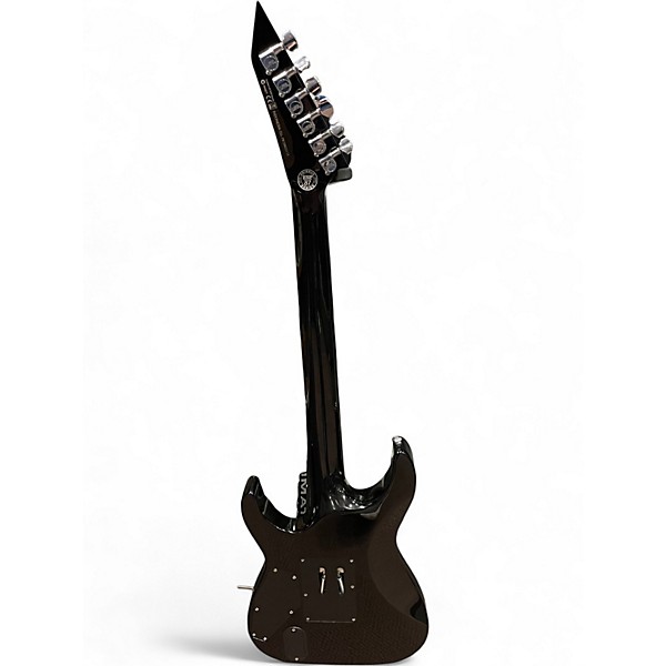 Used ESP M1 CUSTOM Black Solid Body Electric Guitar