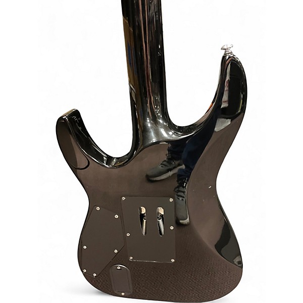 Used ESP M1 CUSTOM Black Solid Body Electric Guitar