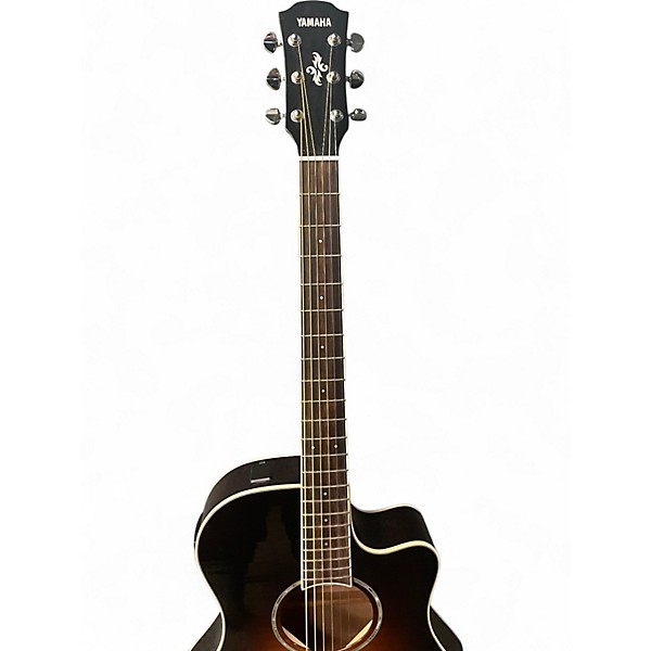 Used Yamaha APX600 Sunburst Acoustic Electric Guitar