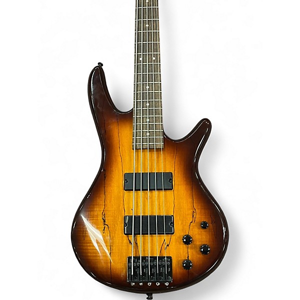 Used Ibanez GSR205SM BROWN BURST Electric Bass Guitar