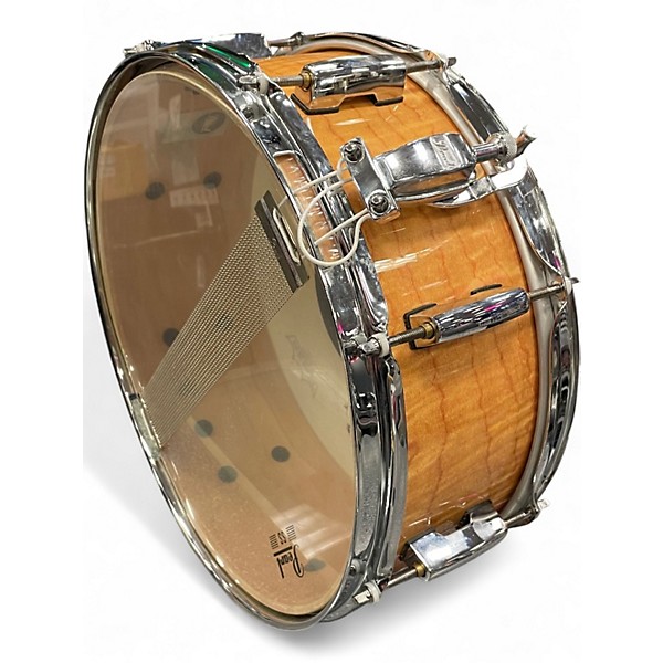 Used Pearl 14X5.5 Limited Artisan II Snare Natural Drum
