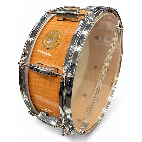 Used Pearl 14X5.5 Limited Artisan II Snare Natural Drum