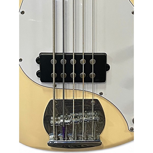 Used 2020s Sterling by Music Man STINGRAY 5 Cream Electric Bass Guitar