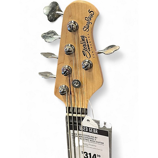 Used 2020s Sterling by Music Man STINGRAY 5 Cream Electric Bass Guitar