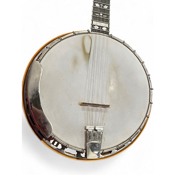 Used Gold Star GF-100HF Natural Banjo