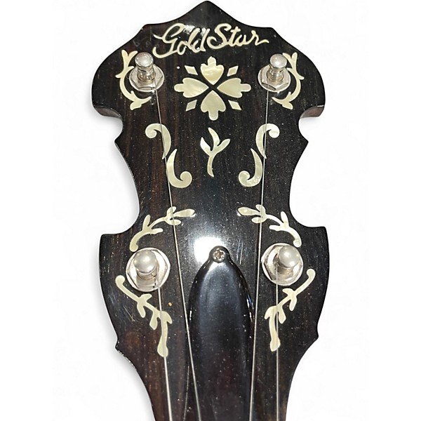 Used Gold Star GF-100HF Natural Banjo