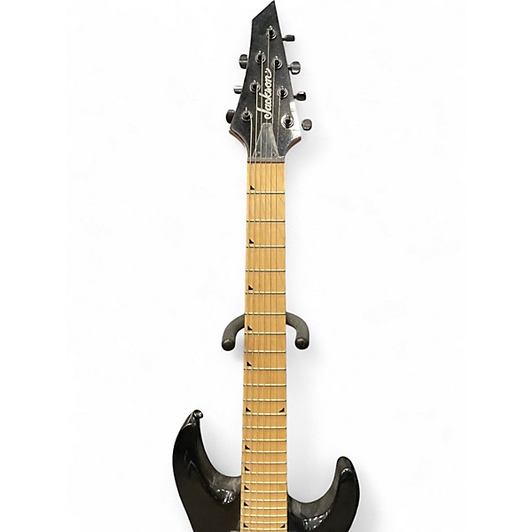 Used Jackson JS22-7 Dinky 7 String Black Solid Body Electric Guitar