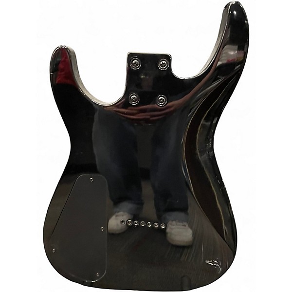 Used Jackson JS22-7 Dinky 7 String Black Solid Body Electric Guitar