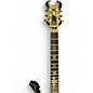 Used Schecter Guitar Research Synyster Gates Signature Custom S Black and Gold Solid Body Electric Guitar
