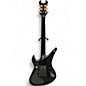Used Schecter Guitar Research Synyster Gates Signature Custom S Black and Gold Solid Body Electric Guitar