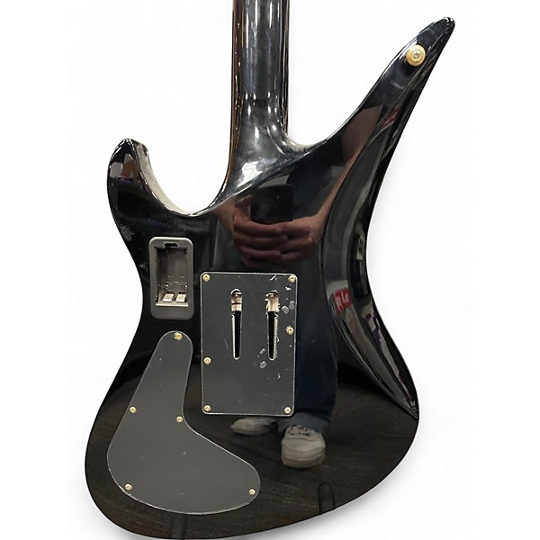 Used Schecter Guitar Research Synyster Gates Signature Custom S Black and Gold Solid Body Electric Guitar