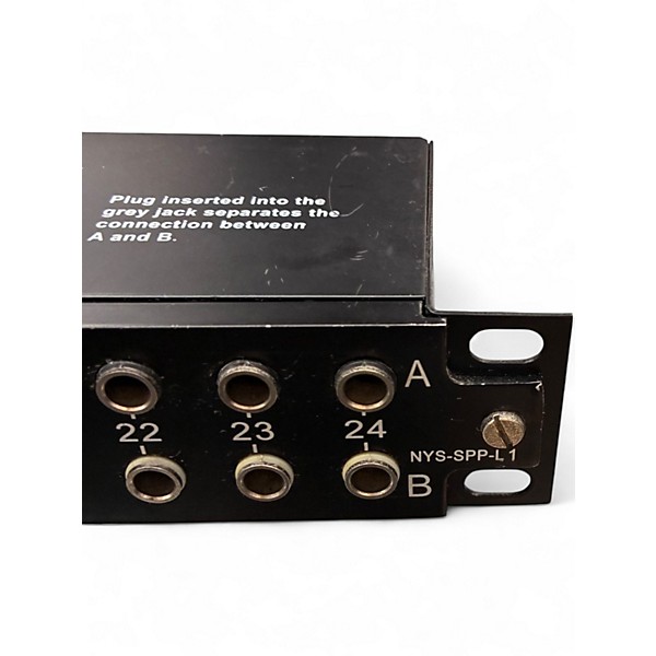 Used Neutrik NYS-SPP-L1 48 Point 1/4-Inch Patch Bay