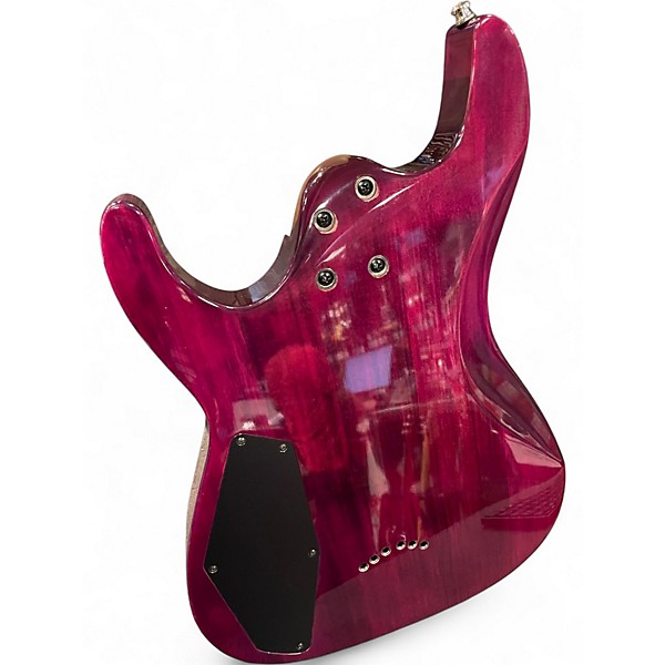 Used Dean c350 magenta Solid Body Electric Guitar