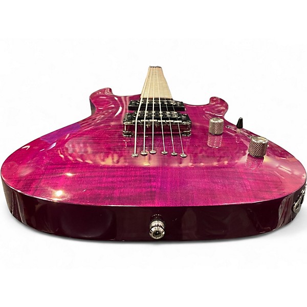 Used Dean c350 magenta Solid Body Electric Guitar