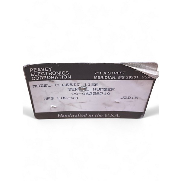 Used Peavey CLASSIC 115 Guitar Cabinet