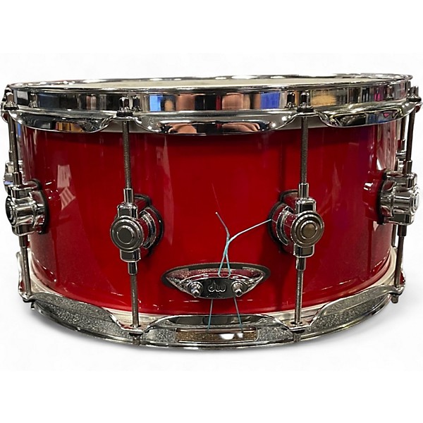 Used DW 14X7.5 Performance Series Snare Red Drum