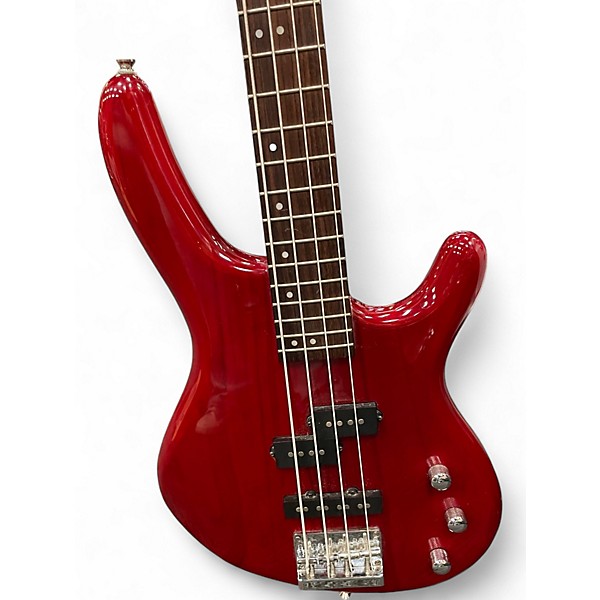Used Cort Action Bass Cherry Electric Bass Guitar