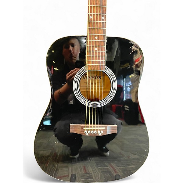 Used Maestro SA41BK Ebony Acoustic Guitar