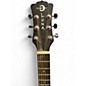 Used Luna Safari Tattoo 3/4 Size Natural Acoustic Guitar