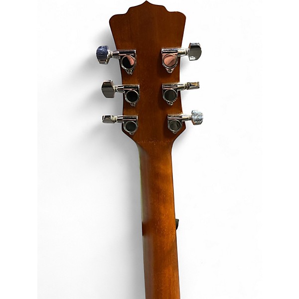 Used Luna Safari Tattoo 3/4 Size Natural Acoustic Guitar