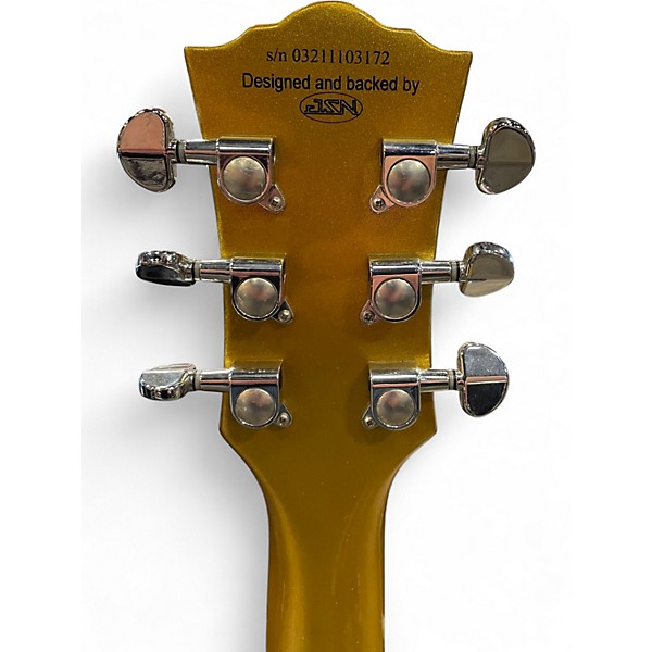 Used Firefly SG Gold Solid Body Electric Guitar