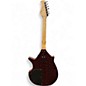 Used Danelectro SITAR BLACK AND RED Solid Body Electric Guitar