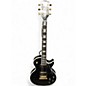 Used Gibson Les Paul Custom Black and Gold Solid Body Electric Guitar thumbnail