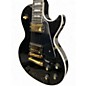 Used Gibson Les Paul Custom Black and Gold Solid Body Electric Guitar