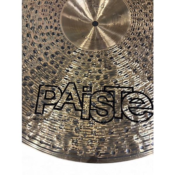 Used Paiste 20in signature light ride Cymbal
