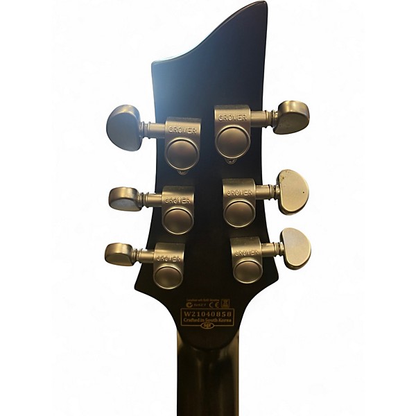 Used Schecter Guitar Research C1 Platinum TRANSLUCENT BLACK Solid Body Electric Guitar