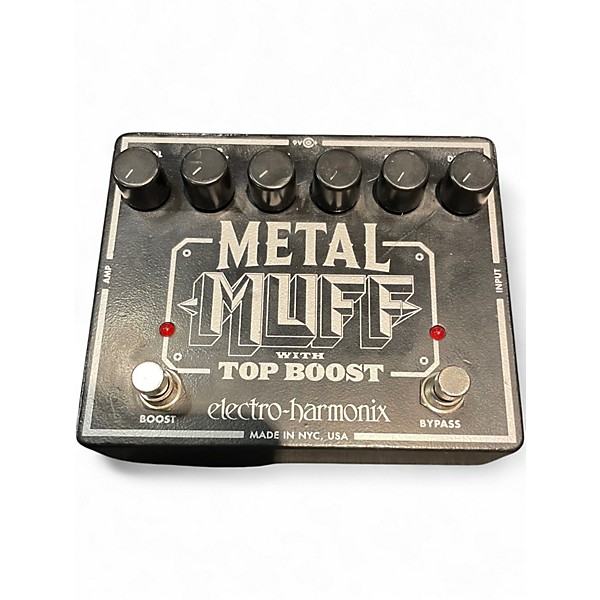 Used Electro-Harmonix XO Metal Muff with Top Boost Distortion Effect Pedal