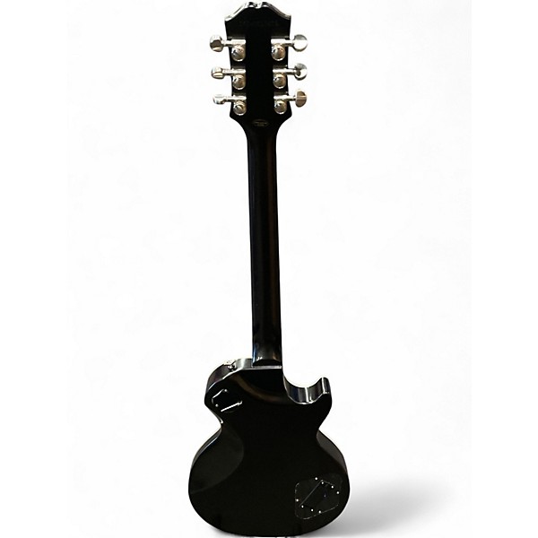 Used Epiphone LES PAUL PROPHECY MATTE BLACK SPARKLE Solid Body Electric Guitar