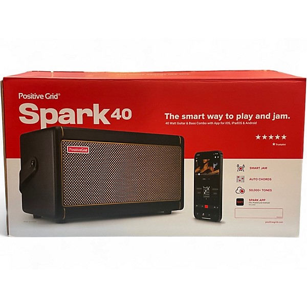 Used Positive Grid Spark 40 Guitar Combo Amp