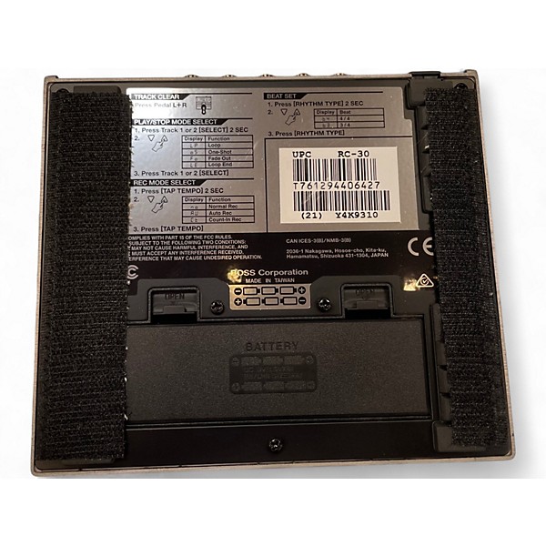 Used BOSS RC30 Loop Station Twin Pedal