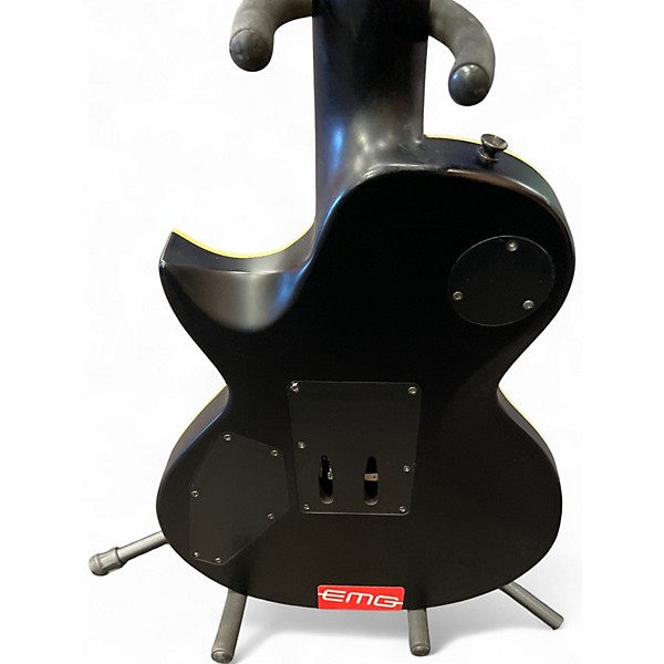 Used Iyv ILP 400 FR Flat Black Solid Body Electric Guitar