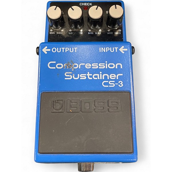 Used BOSS CS3 Compressor Sustainer Effect Pedal