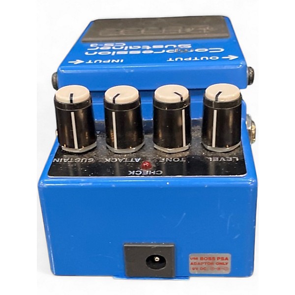 Used BOSS CS3 Compressor Sustainer Effect Pedal
