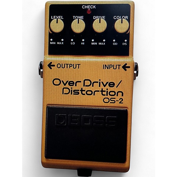 Used BOSS OS2 Overdrive Distortion Effect Pedal