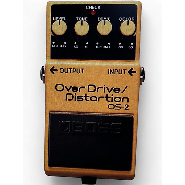 Used BOSS OS2 Overdrive Distortion Effect Pedal