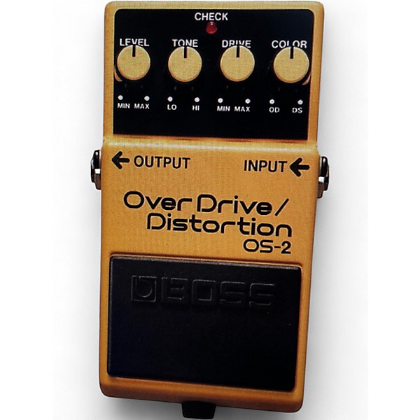 Used BOSS OS2 Overdrive Distortion Effect Pedal