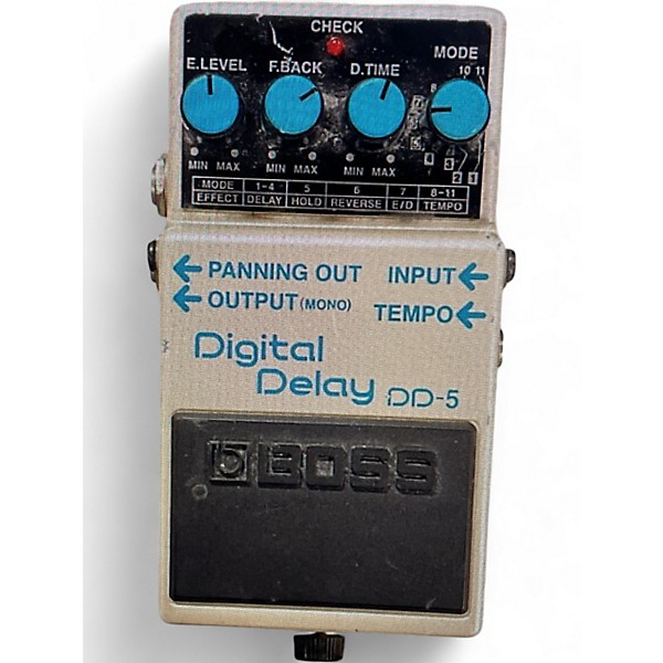 Used BOSS DD5 Digital Delay Effect Pedal