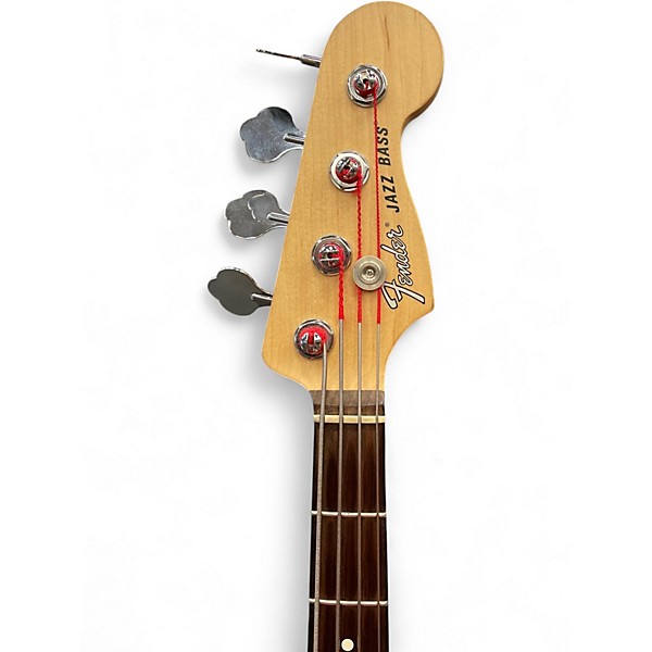 Used Fender American Performer Jazz Bass Sunburst Electric Bass Guitar