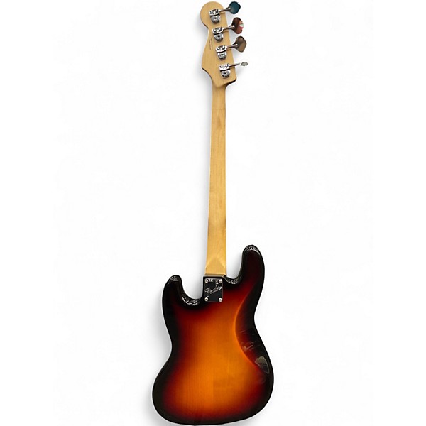 Used Fender American Performer Jazz Bass Sunburst Electric Bass Guitar