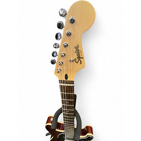 Used Squier Paranormal Custom Nashville Stratocaster 2 Color Sunburst Solid Body Electric Guitar