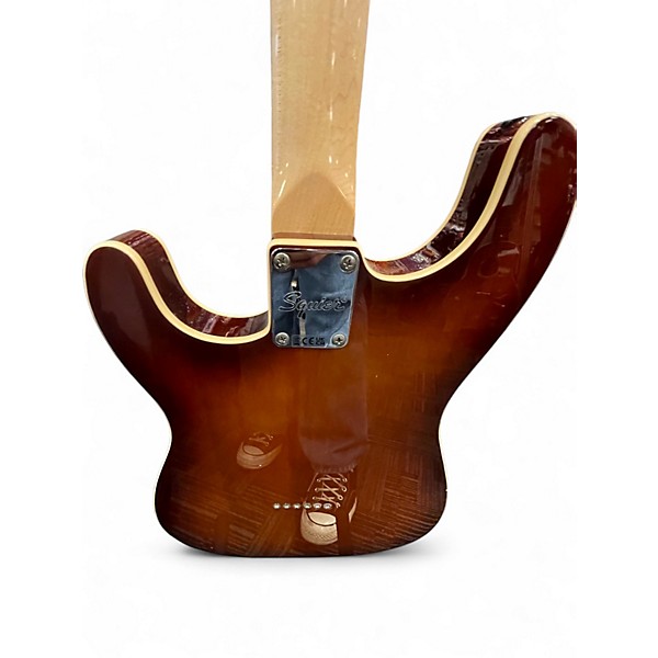 Used Squier Paranormal Custom Nashville Stratocaster 2 Color Sunburst Solid Body Electric Guitar