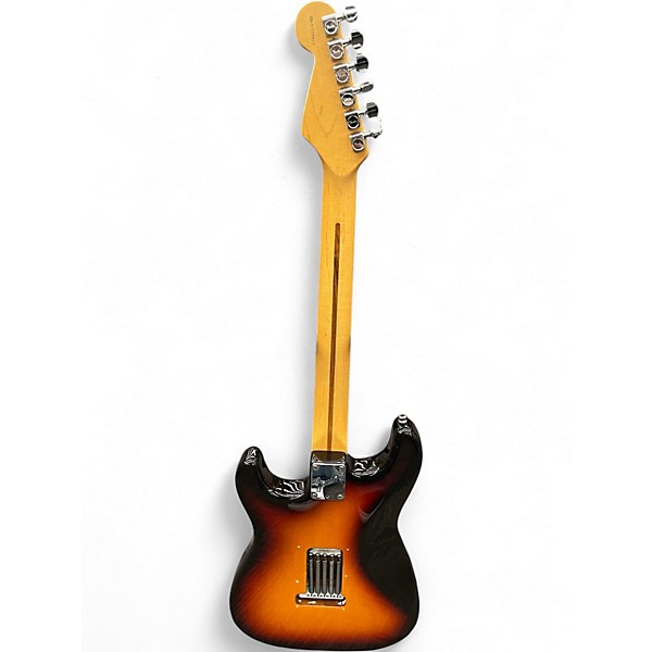 Used Fender American Standard Stratocaster 3 Tone Sunburst Solid Body Electric Guitar